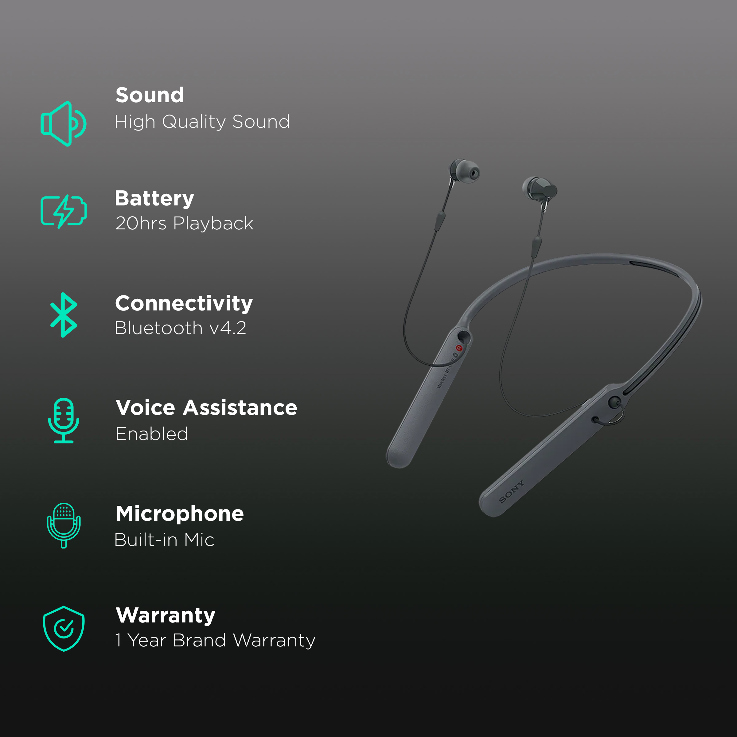 Sony bluetooth wi online c400